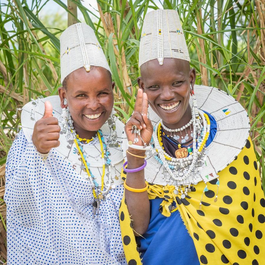 Lake Natron Maasai Giraffe Eco Lodge And Camping Mtowabaga Екстер'єр фото