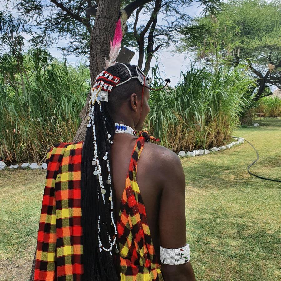 Lake Natron Maasai Giraffe Eco Lodge And Camping Mtowabaga Екстер'єр фото