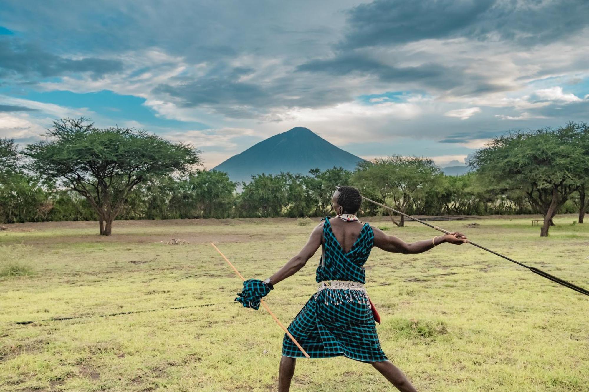 Lake Natron Maasai Giraffe Eco Lodge And Camping Mtowabaga Екстер'єр фото