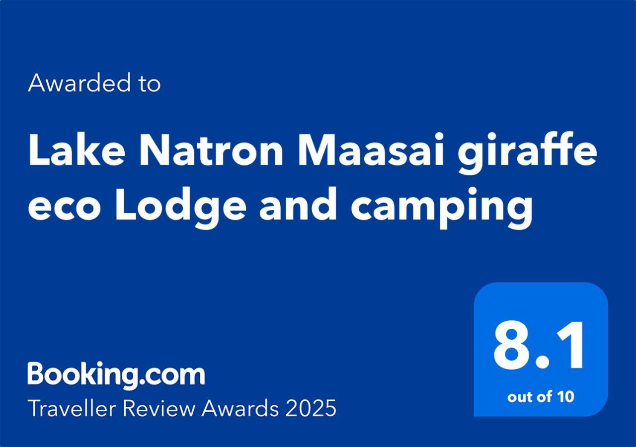 Lake Natron Maasai Giraffe Eco Lodge And Camping Mtowabaga Екстер'єр фото